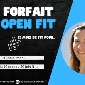 OPEN FIT – 1 AN